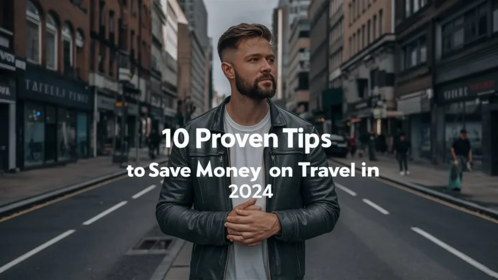 budget travel tips infographic