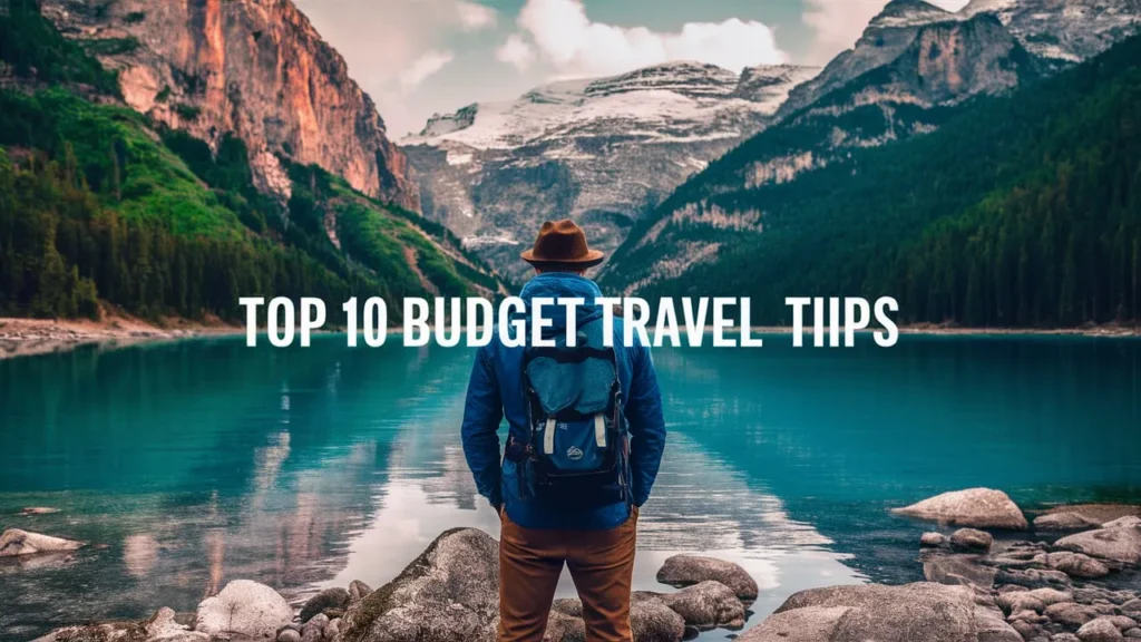 budget travel tips infographic