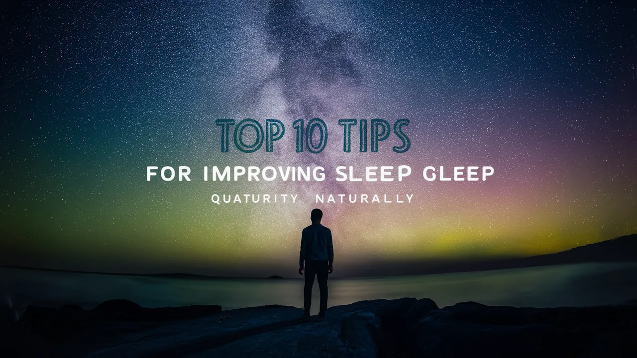 Top 10 Tips for Improving Sleep Quality Naturally