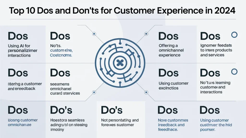 Top 10 Dos and Don’ts for Customer Experience in 2024